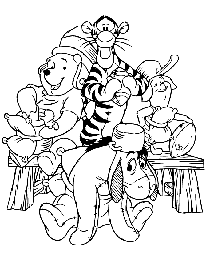 Tigger Looking At Butterfly Coloring Page | Free Printable
