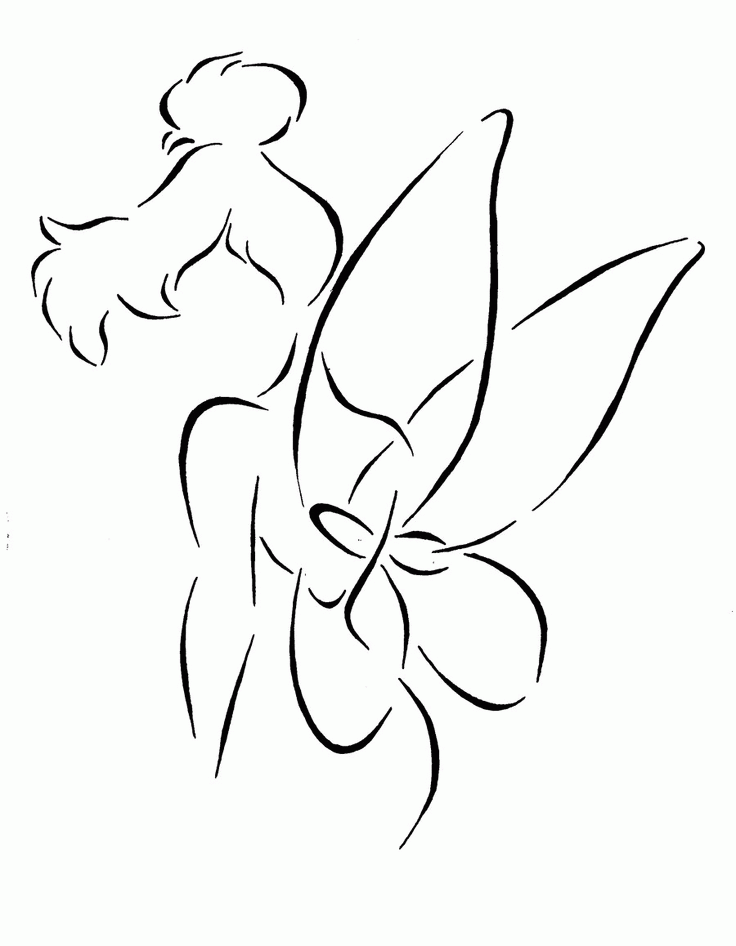 Pin Pin Tinkerbell Tattoos Coloring Pages On Pinterest