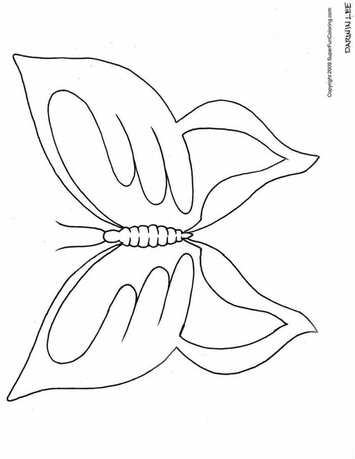 Butterfly Coloring Pages To Print Out | 99coloring.com