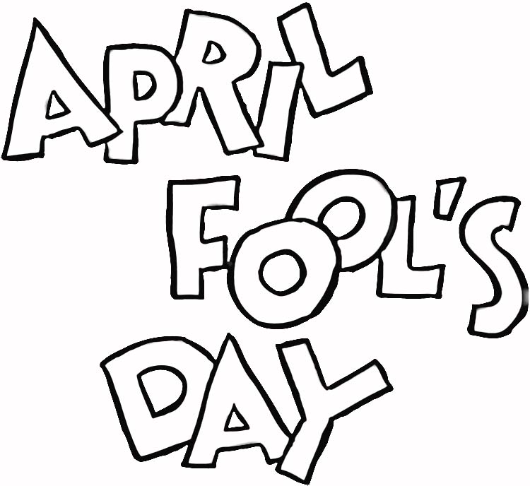 April Fools Day Coloring Page - Fools Day Coloring Pages : iKids