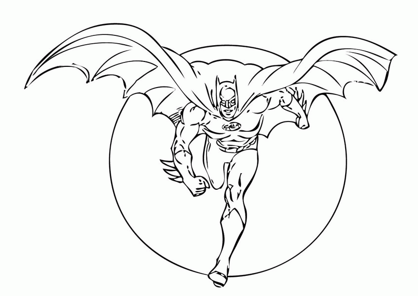 Batman Coloring Pages For Kids Printable | Coloring Pages
