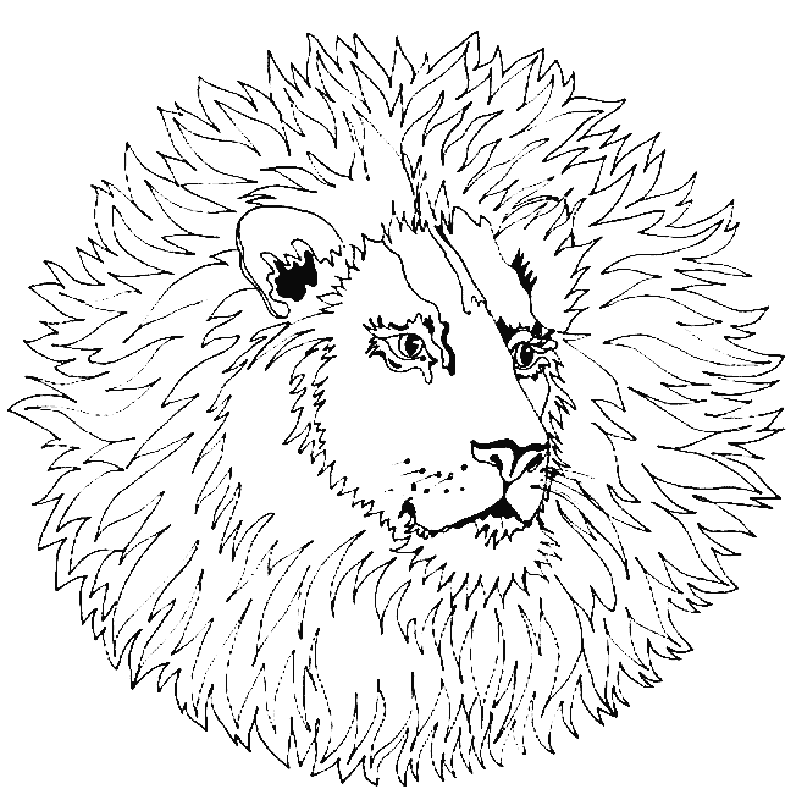 Mandala animal Coloring Pages 28 | Free Printable Coloring Pages