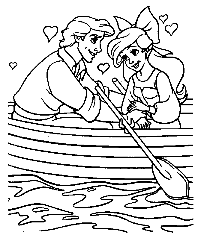 Ariel Coloring Page | Free coloring pages