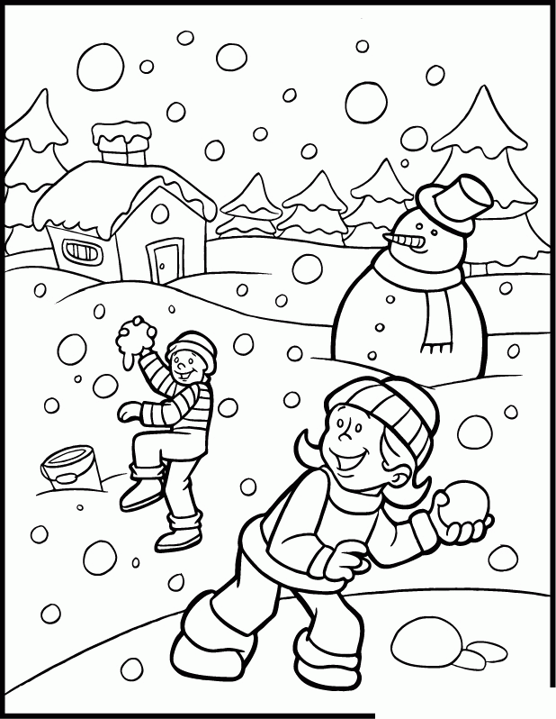 Season Coloring Pages