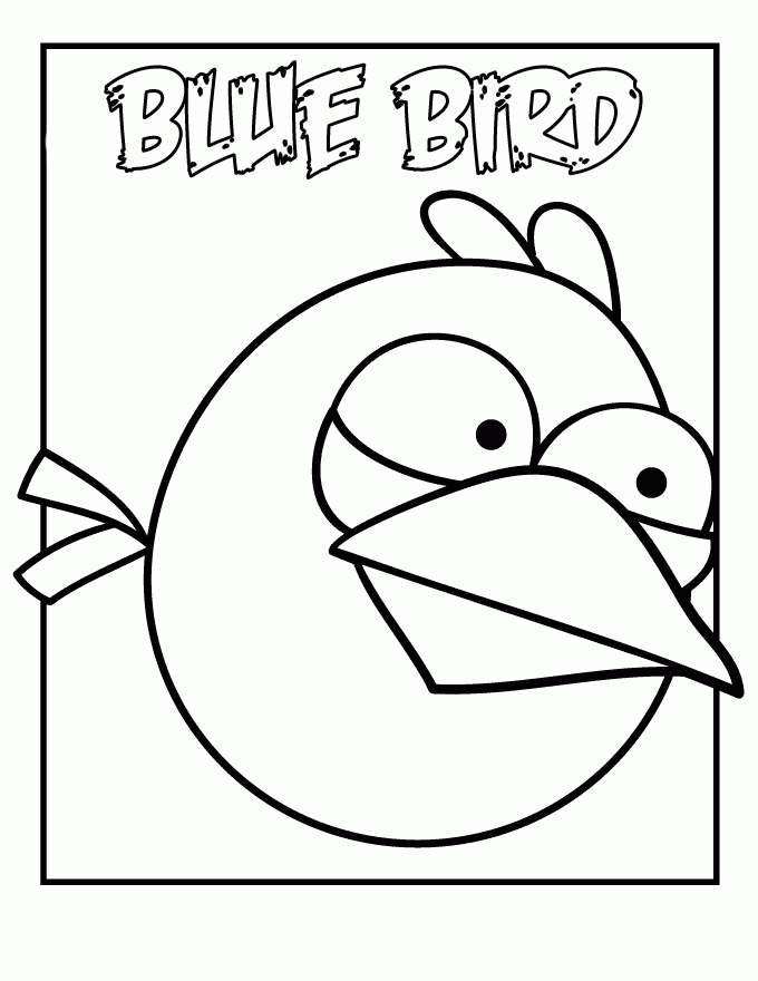 Cute Bird Coloring Pages 6 | Free Printable Coloring Pages