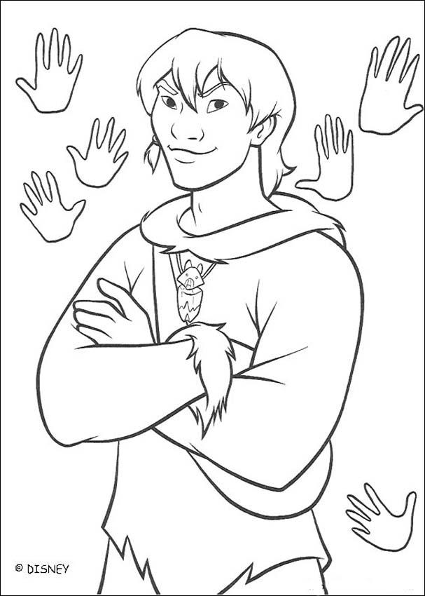 Brother Bear coloring book pages - Brother Bear 11
