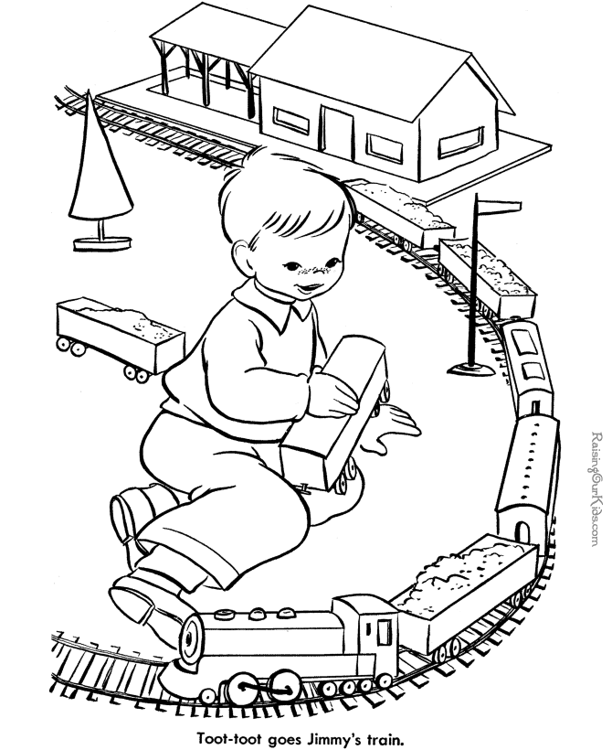 Train Coloring Pages To Print | Printable Coloring Pages