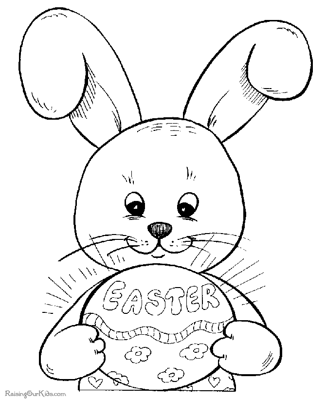 Coloring Pages for Easter - 005