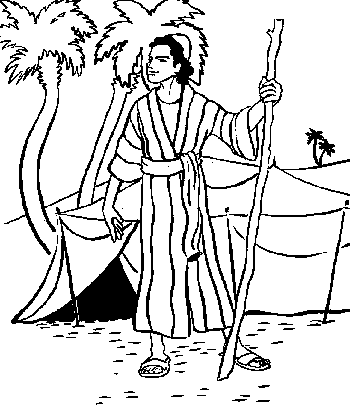 joseph bible story Colouring Pages (page 3)