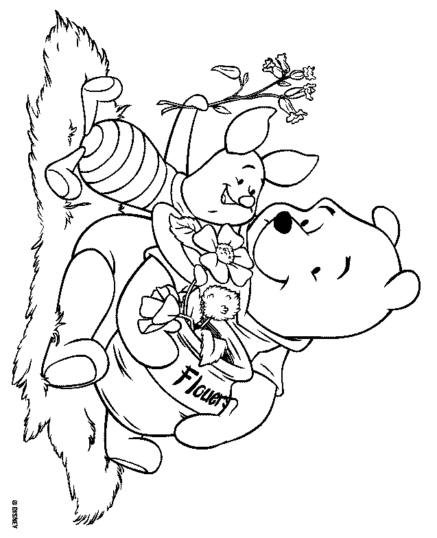 Related Pictures Pooh Bear Coloring Pages 4 Car Pictures