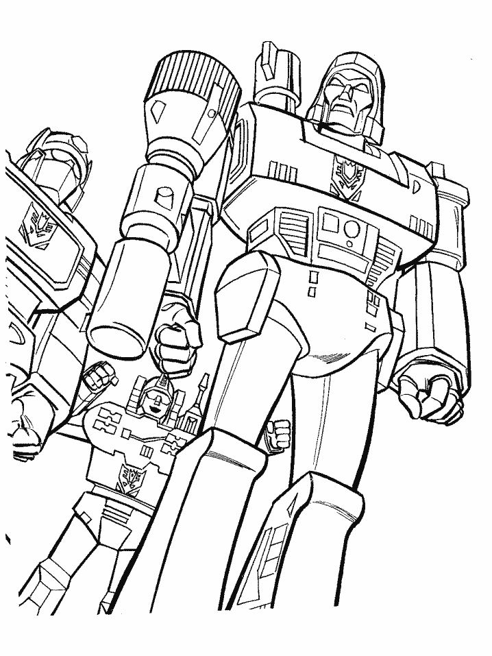 Printable Transformers 29 Cartoons Coloring Pages