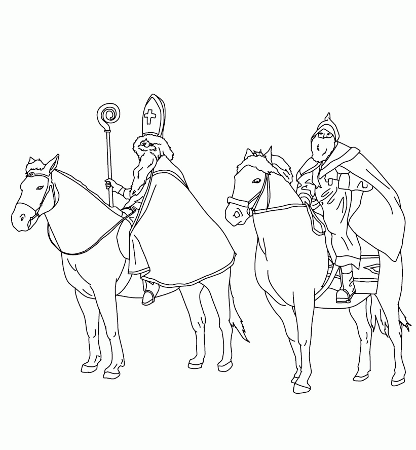 German Christmas Coloring Pages
