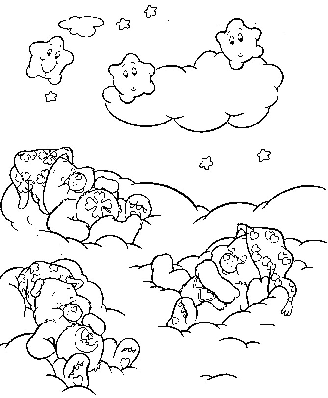 Care Bear Coloring Pages - Free Printable Pictures Coloring Pages