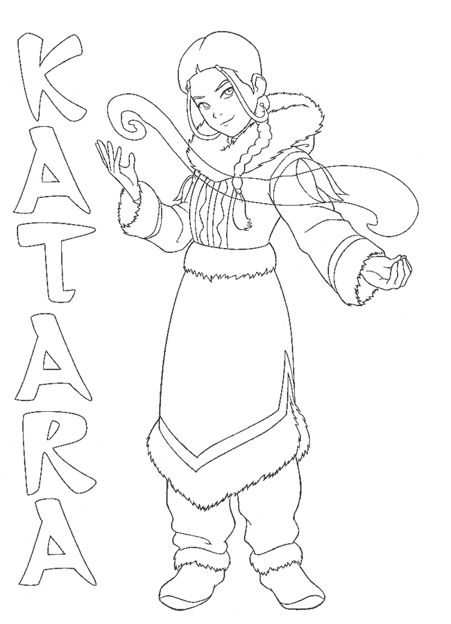 Coloring Page - Avatar coloring pages 18