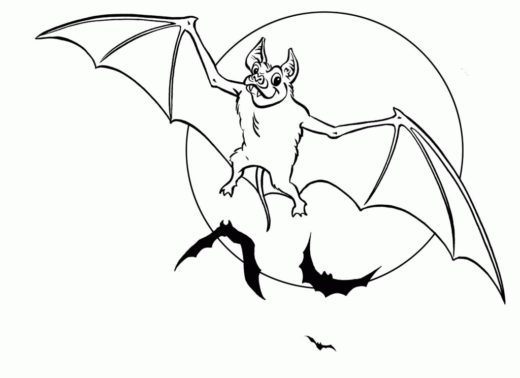 Halloween-Bat-Coloring-Pages-1024×7441Free coloring pages for kids