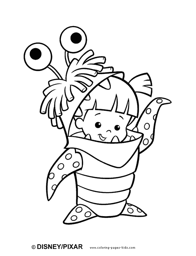 sully monsters inc Colouring Pages