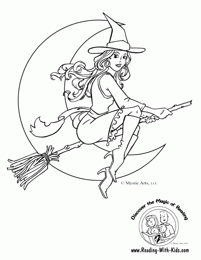 Coloring Page For Halloween : Printable Coloring Book Sheet Online