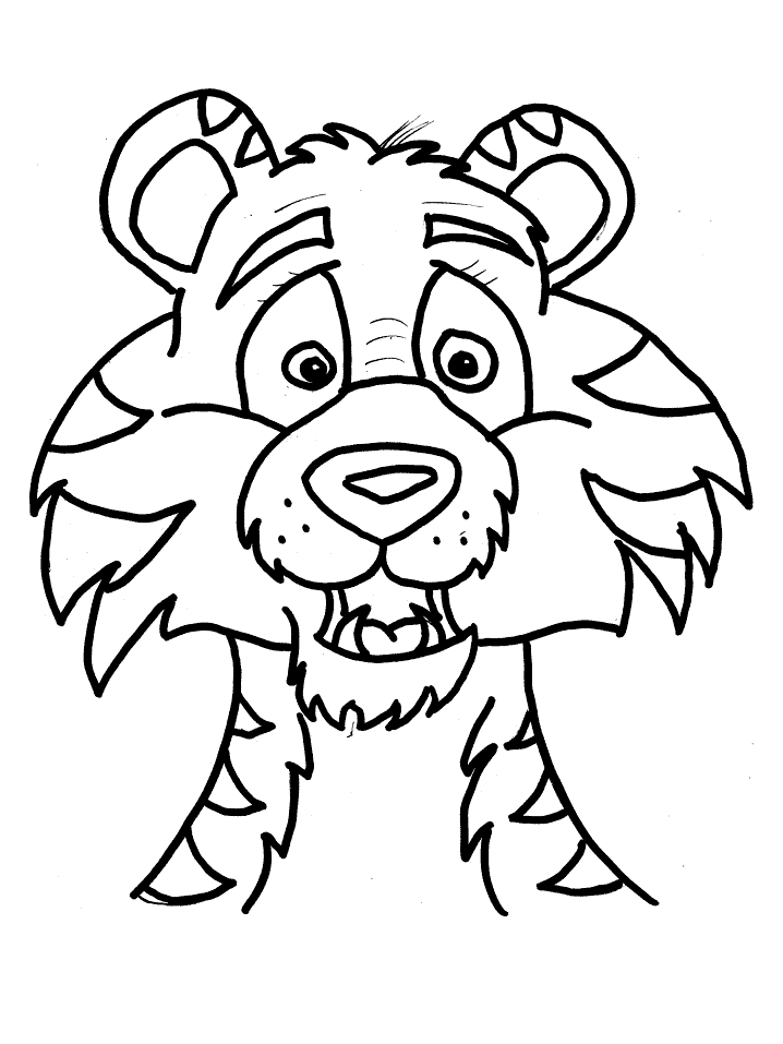 Tigers Colouring Pages- PC Based Colouring Software, thousands of