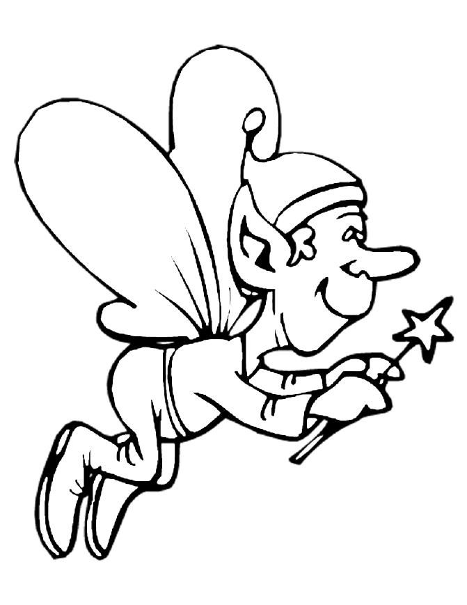 Fairy Coloring Pages