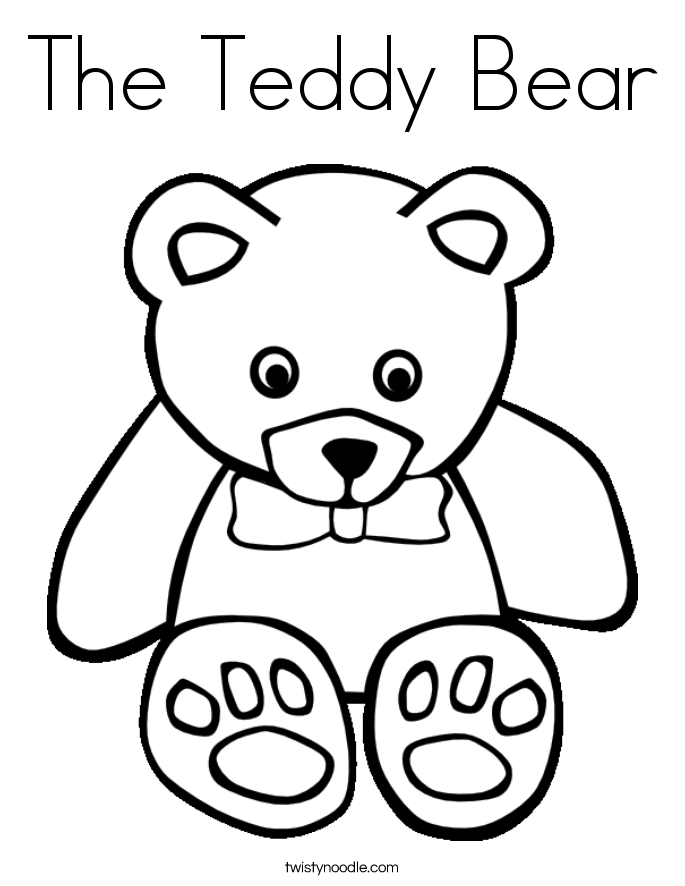 tatty bear for kids Colouring Pages (page 3)