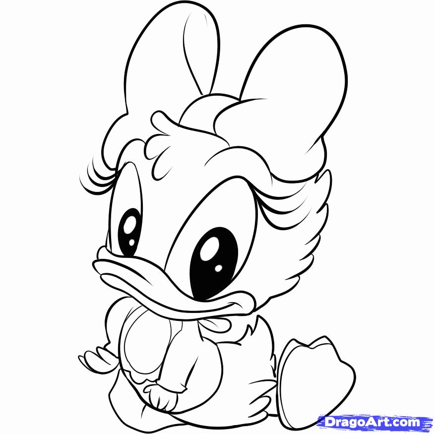 ducks baby Colouring Pages (page 2)