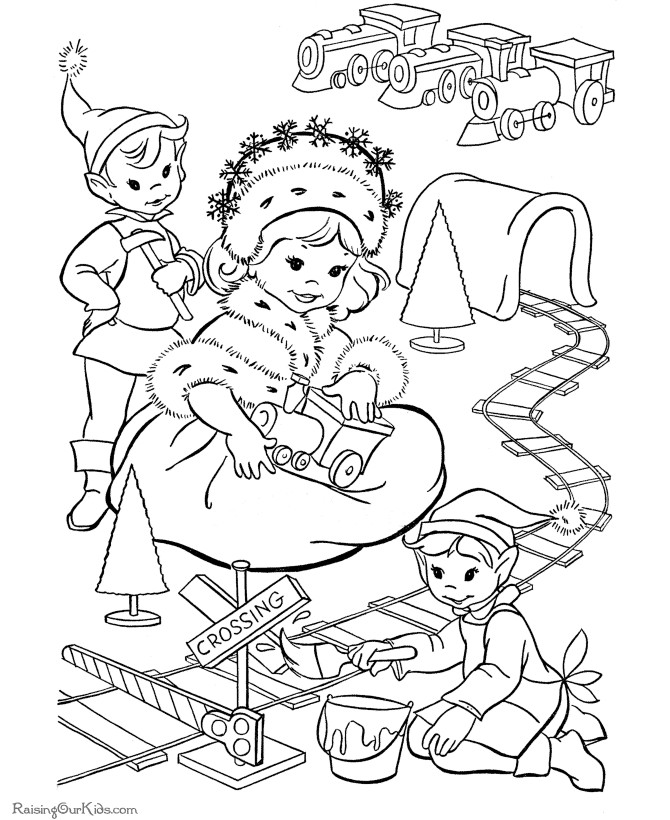 House Coloring Sheets Kids Holiday Coloring Pages Christmas