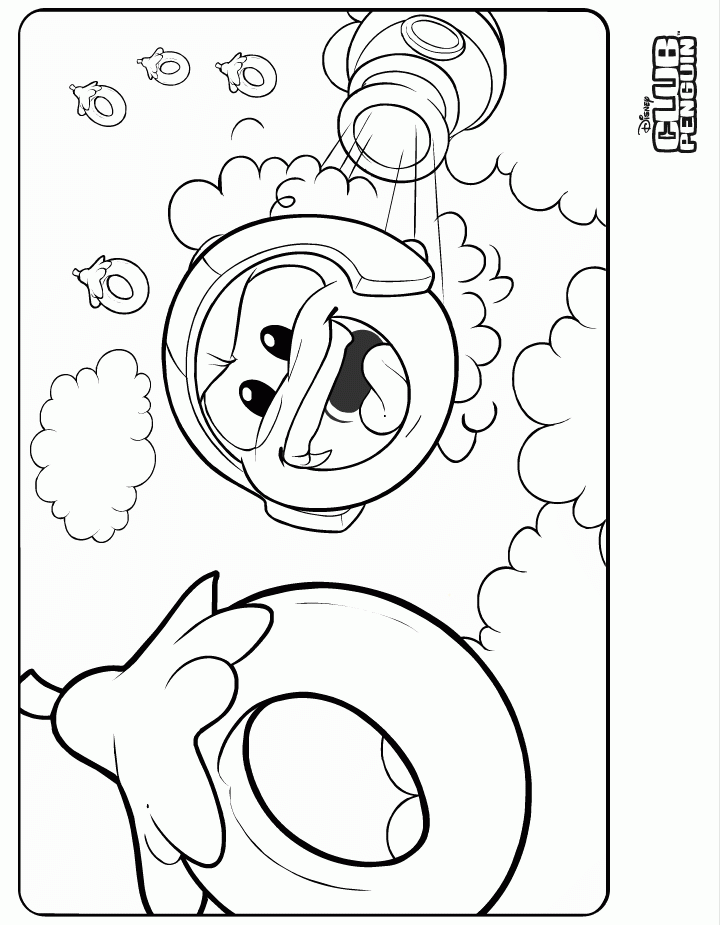 Puffles Coloring Pages | Coloring Pages Blog