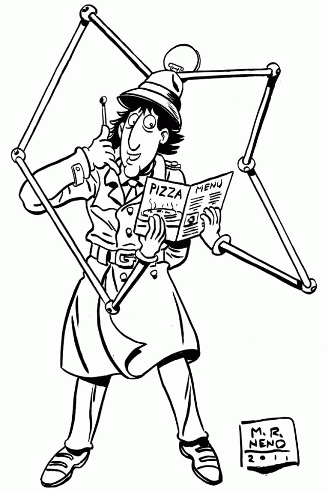 Inspector Gadget Coloring Pages 194869 Inspector Gadget Coloring Pages