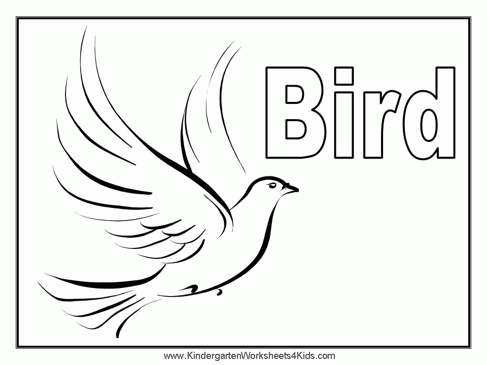 Bird Coloring Pages - Free Coloring Pages For KidsFree Coloring