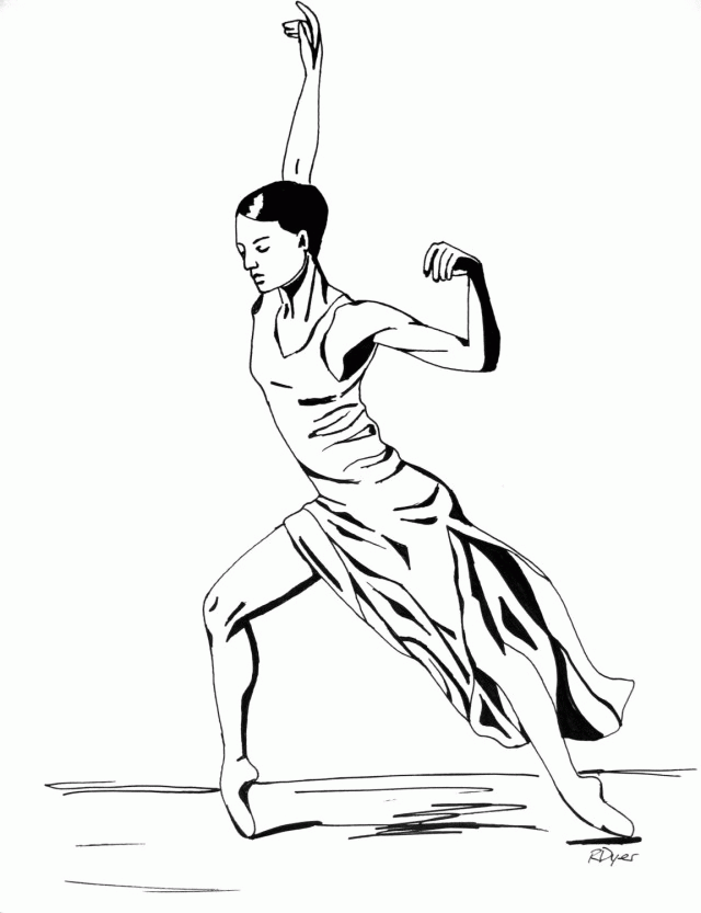 Ballet Dancer Coloring Pages And Kb Courtesy Id 35508 131013