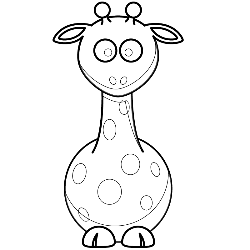Giraffe Coloring Pages - Animal Wallpapers (7431) ilikewalls.com