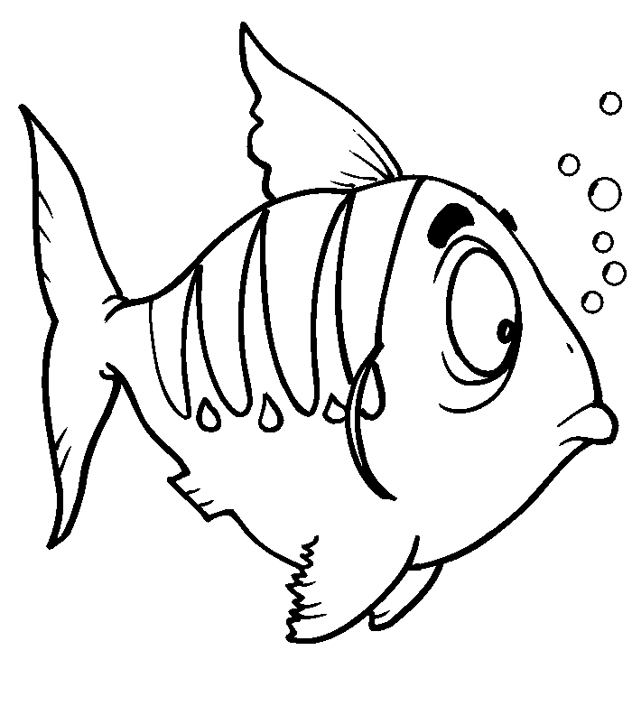 Childprintable Fish Coloring Pages