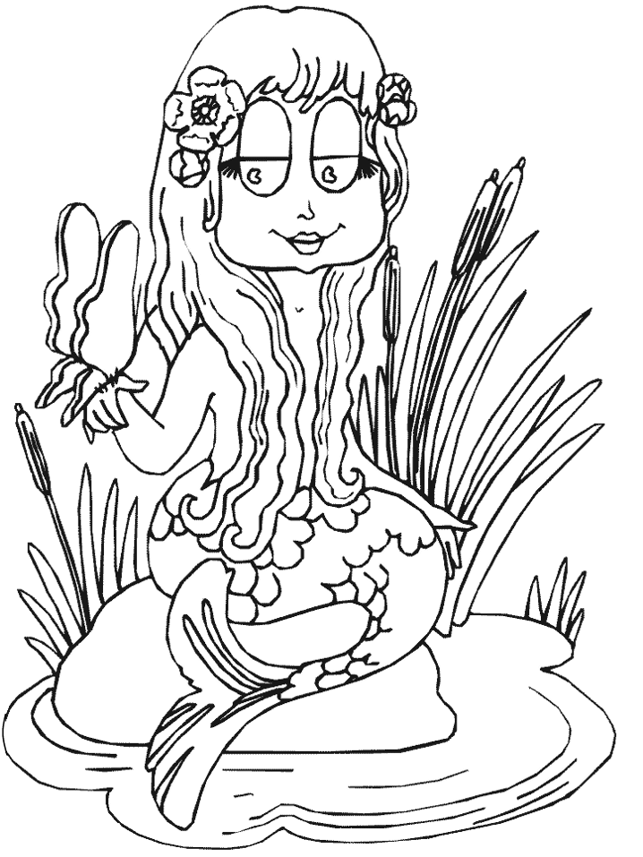 Mermaids Coloring Pages And Sheets Can Be Found In The Mermaids