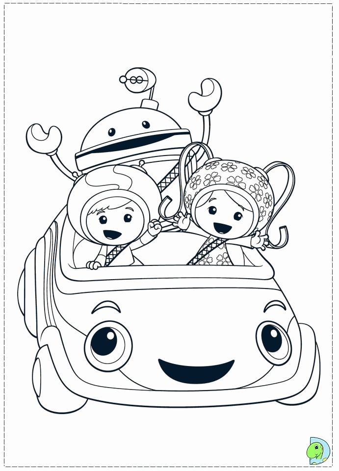 team umi zoomi Colouring Pages (page 2)