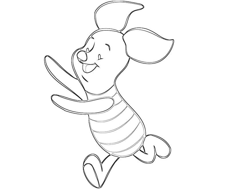 Piglet Coloring Pictures | Cartoon Coloring Pages | Kids Coloring
