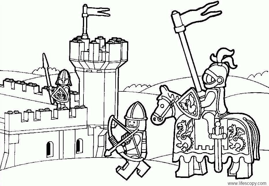 Lego Coloring | Printable Coloring - Part 2