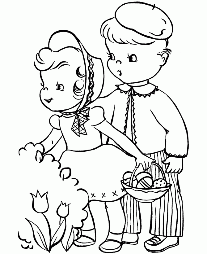 Easter Coloring Pages For Kids | Other | Kids Coloring Pages Printable