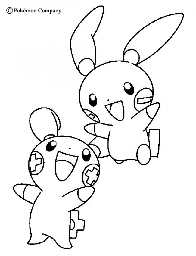 Coloring Pages - PsychicMew