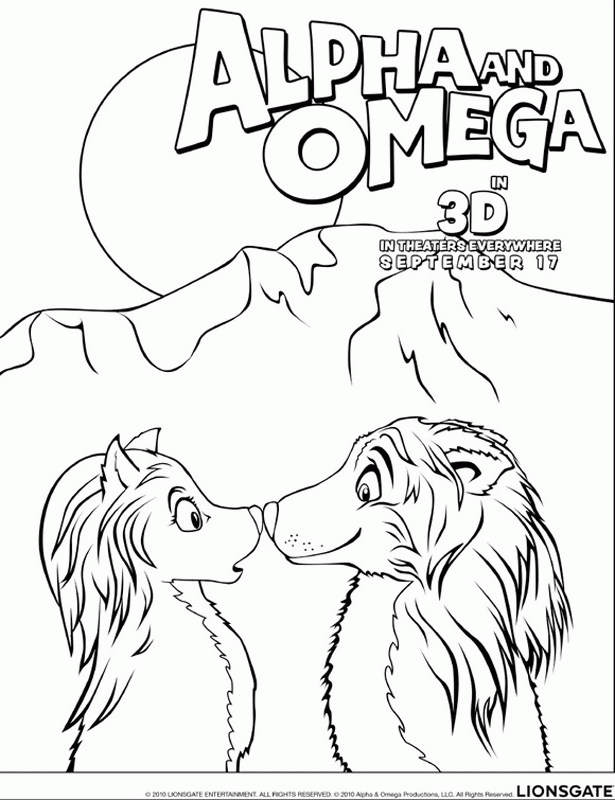 Alpha and Omega | Free Printable Coloring Pages – Coloringpagesfun.com