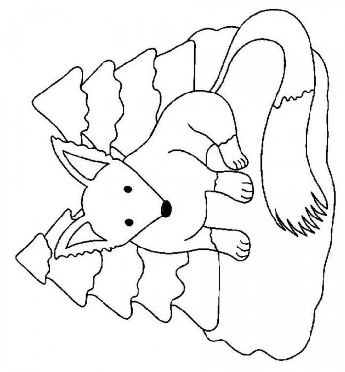 Girl Fox Coloring Pages | 99coloring.com
