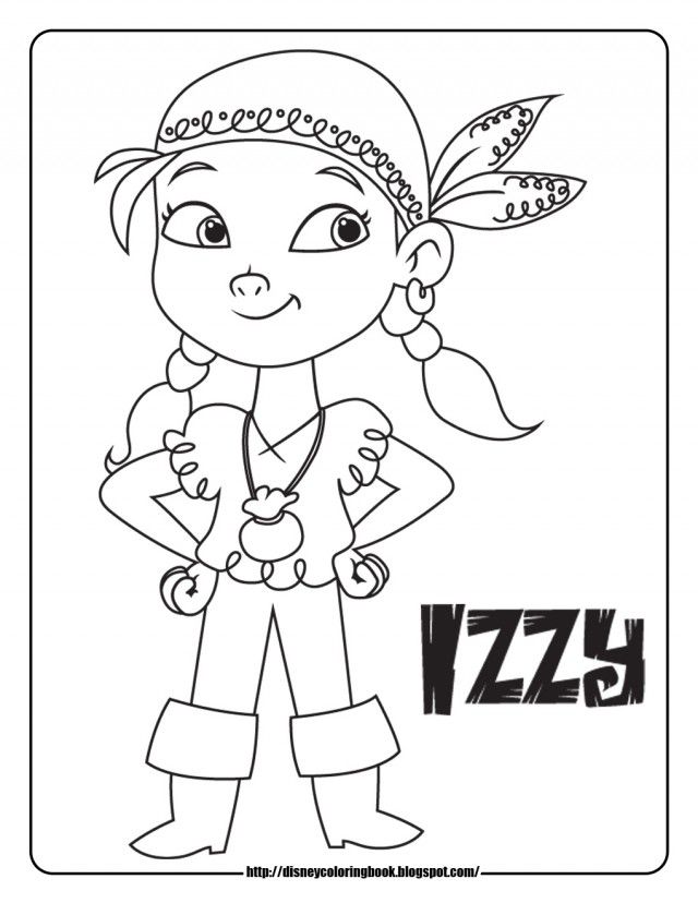 Jake And Neverland Pirates Coloring Pages Coloring Pages For
