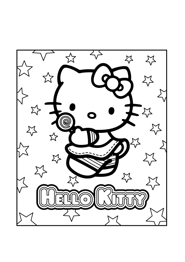 Kitty World: Kitten Coloring Pictures