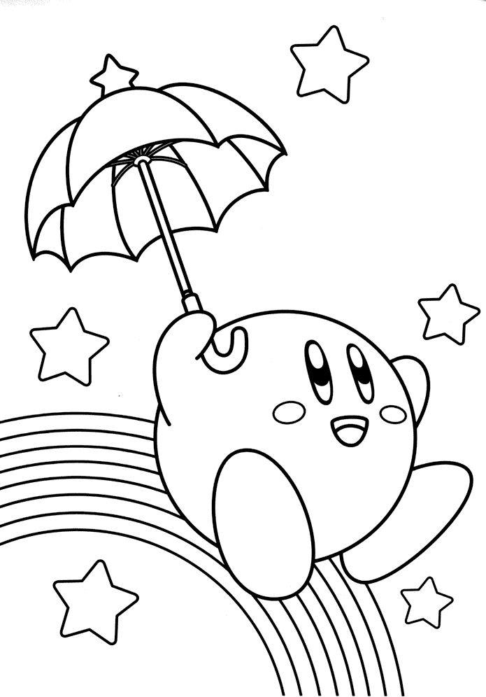 Kirby-coloring-pages |coloring pages for adults,coloring pages for