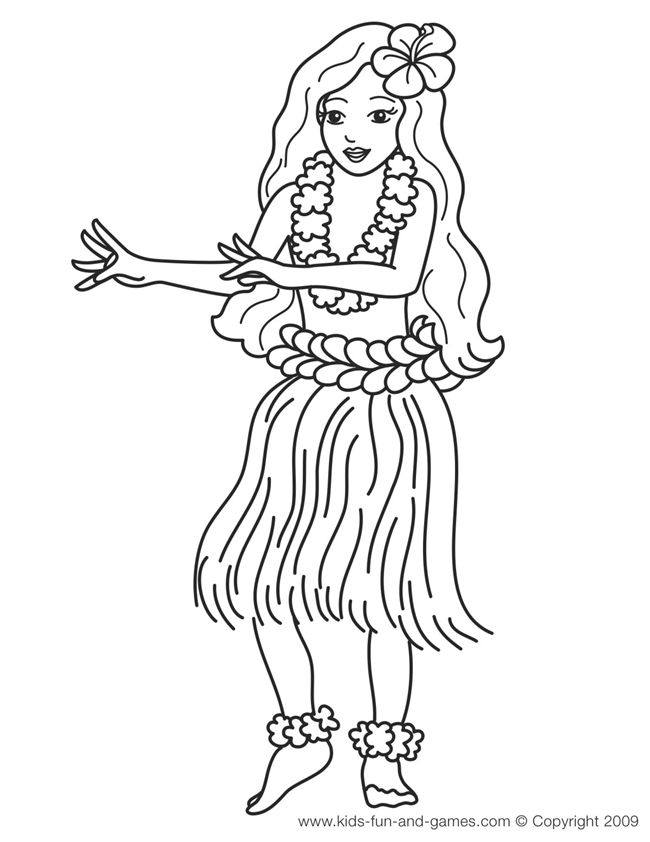 luau coloring pages | Luau Party -- anyone planning - lol