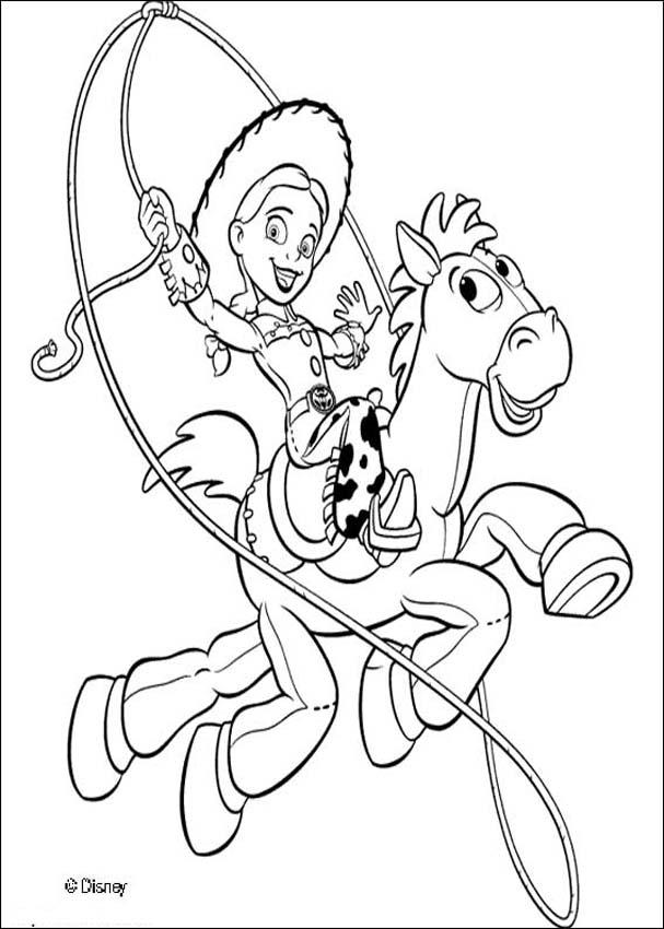 Free Online Toy Story Colouring Pages