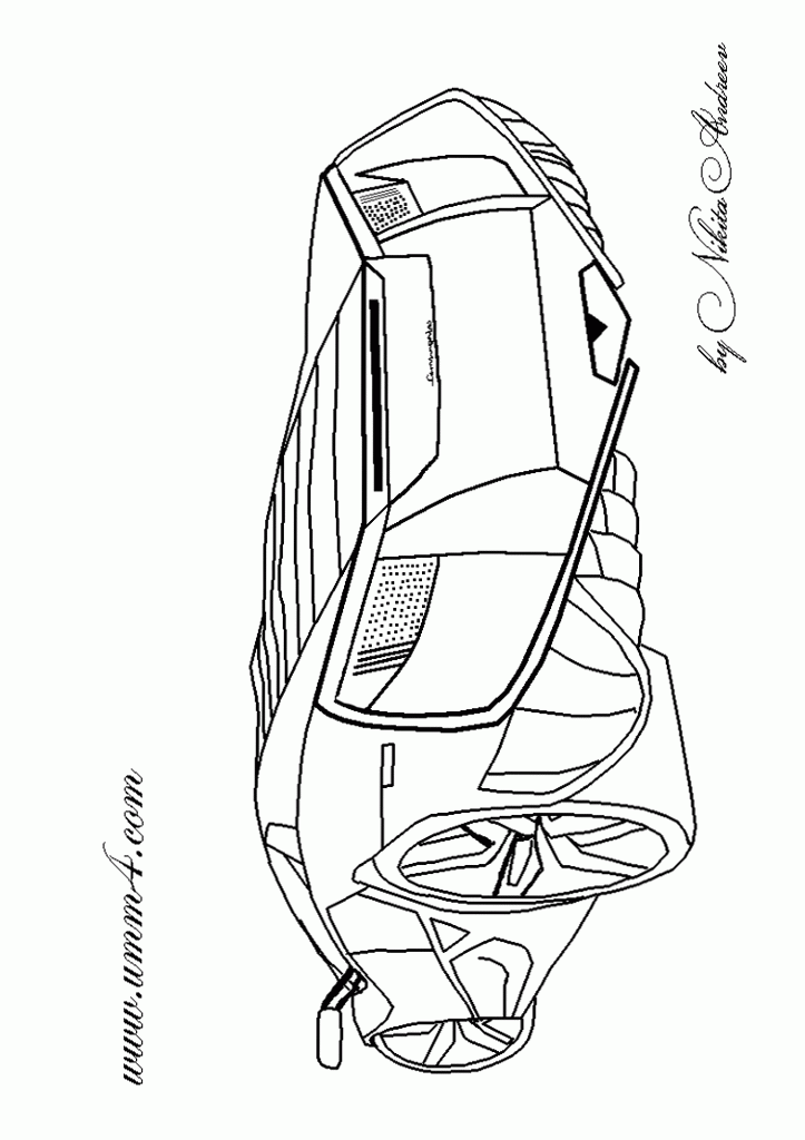 reventon Colouring Pages (page 2)