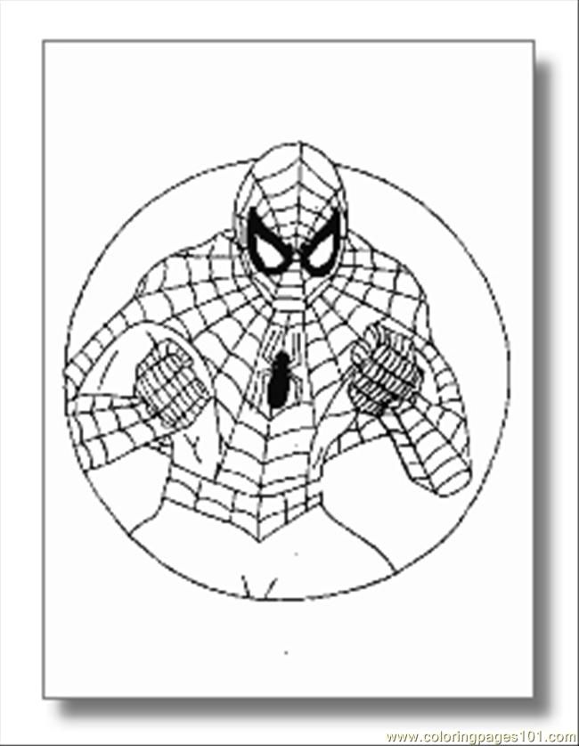 free printable coloring page Spiderman Superhero | coloring pages