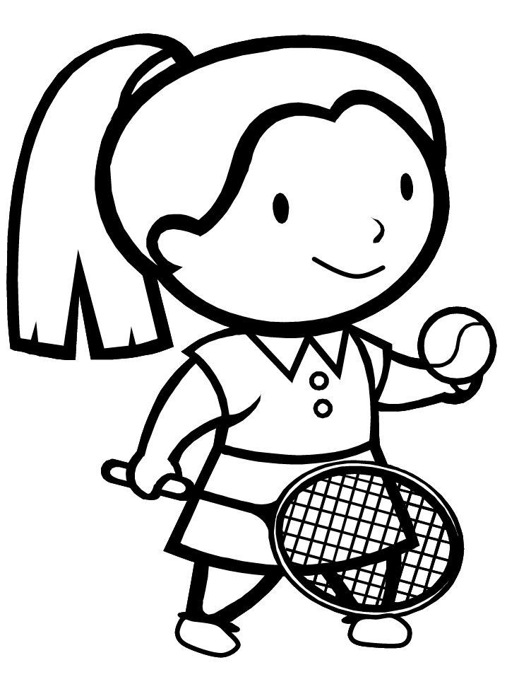 Sports Coloring Pages (8) - Coloring Kids