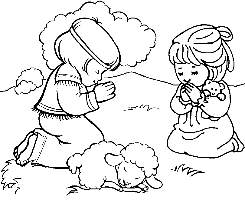 Free Coloring Pages Preschool Bible