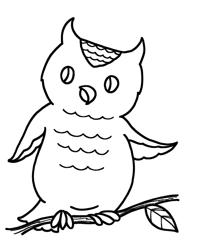 Simple Coloring Pages | Coloring Kids